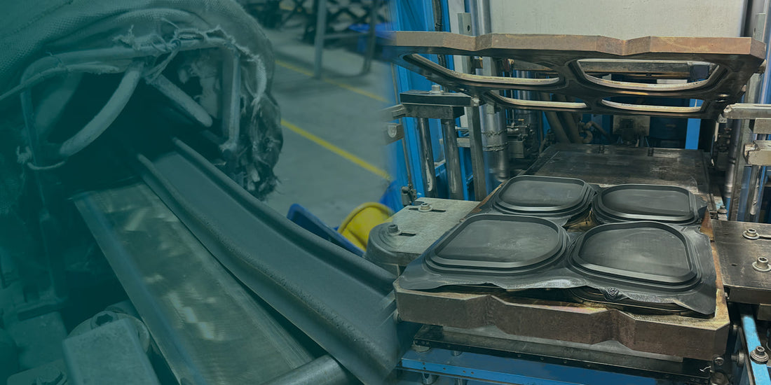 How Custom Window Seals Are Made: Extrusion vs. Compression Molding