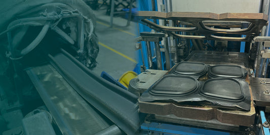 How Custom Window Seals Are Made: Extrusion vs. Compression Molding