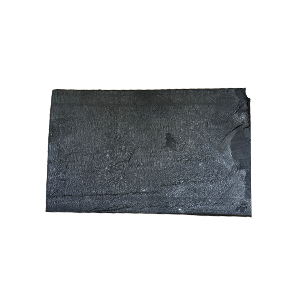 Devulcanized rubber compound, a sustainable recycle elastomer, in a transparent background